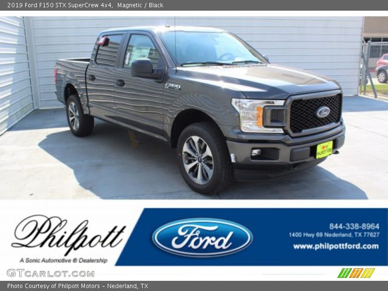Magnetic / Black 2019 Ford F150 STX SuperCrew 4x4