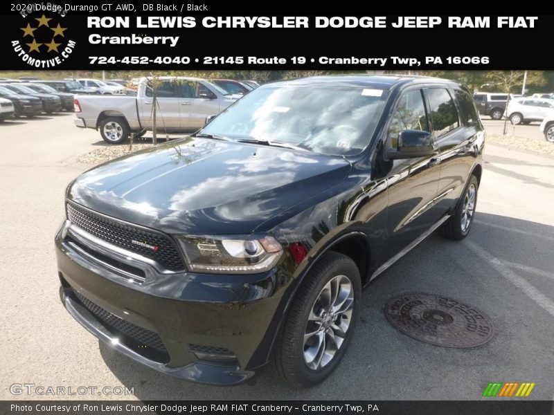 DB Black / Black 2020 Dodge Durango GT AWD