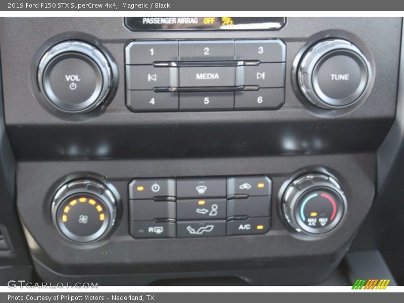 Magnetic / Black 2019 Ford F150 STX SuperCrew 4x4