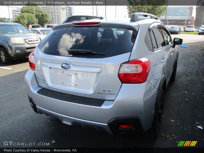 Ice Silver Metallic / Black 2015 Subaru XV Crosstrek 2.0i Premium