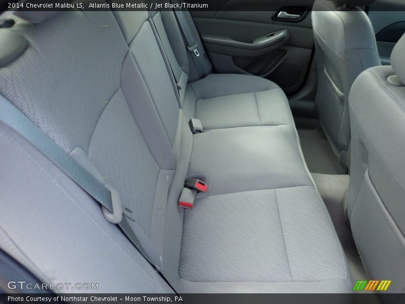Atlantis Blue Metallic / Jet Black/Titanium 2014 Chevrolet Malibu LS