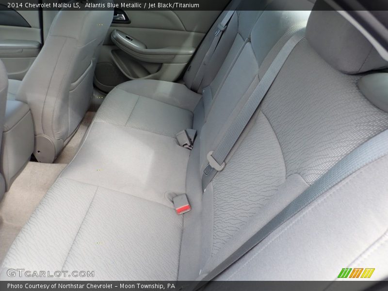 Atlantis Blue Metallic / Jet Black/Titanium 2014 Chevrolet Malibu LS