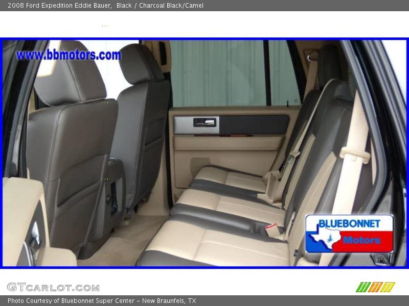 Black / Charcoal Black/Camel 2008 Ford Expedition Eddie Bauer
