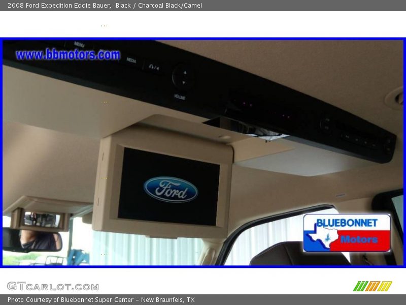 Black / Charcoal Black/Camel 2008 Ford Expedition Eddie Bauer