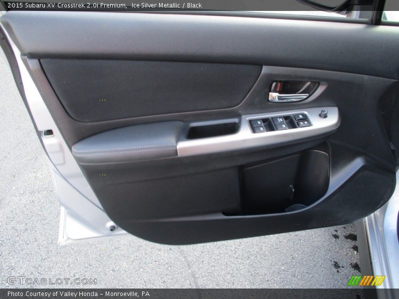 Ice Silver Metallic / Black 2015 Subaru XV Crosstrek 2.0i Premium