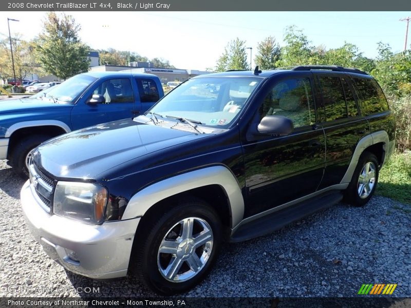 Black / Light Gray 2008 Chevrolet TrailBlazer LT 4x4