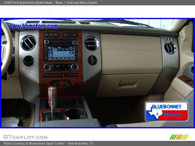 Black / Charcoal Black/Camel 2008 Ford Expedition Eddie Bauer