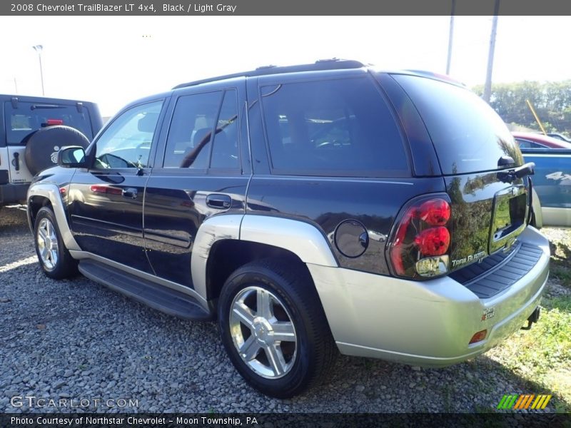 Black / Light Gray 2008 Chevrolet TrailBlazer LT 4x4