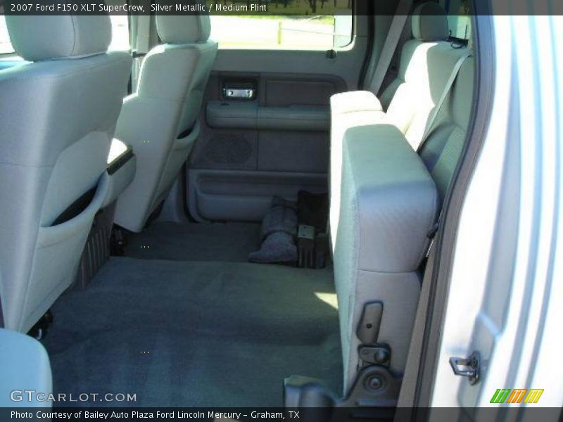 Silver Metallic / Medium Flint 2007 Ford F150 XLT SuperCrew