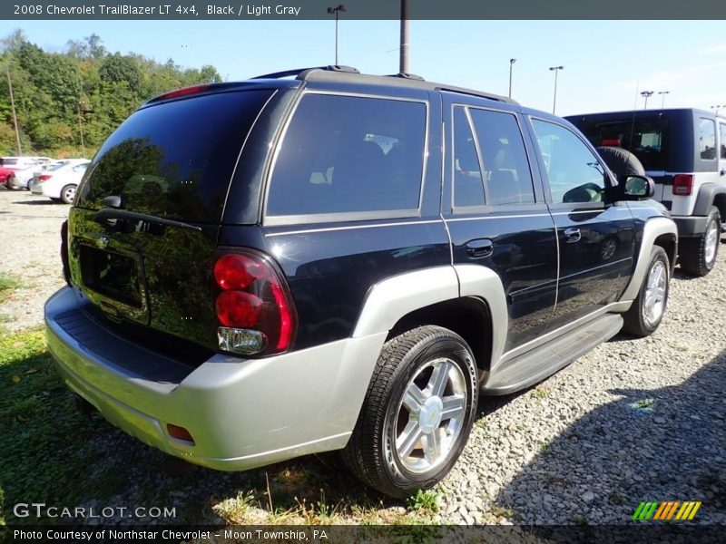 Black / Light Gray 2008 Chevrolet TrailBlazer LT 4x4