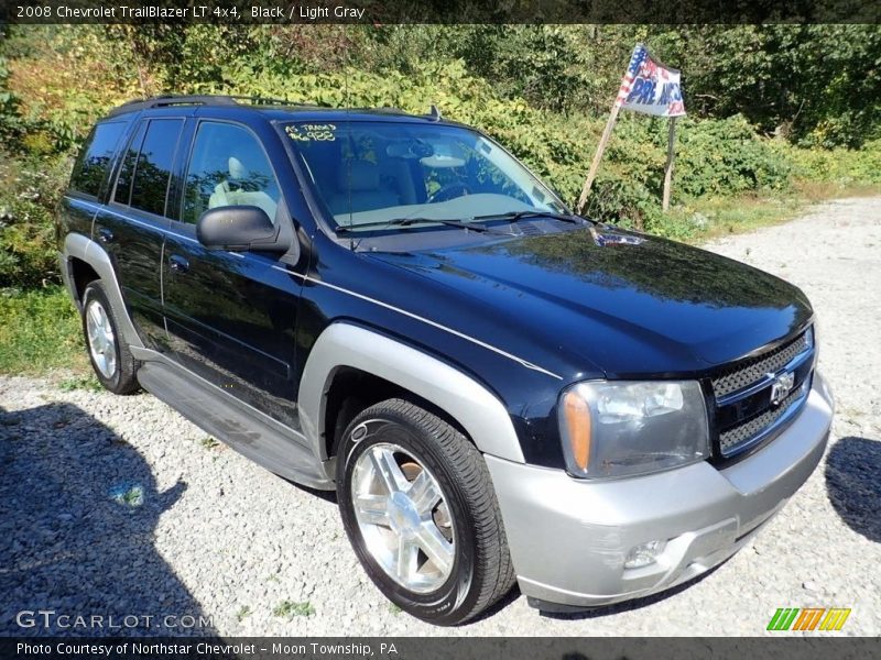 Black / Light Gray 2008 Chevrolet TrailBlazer LT 4x4
