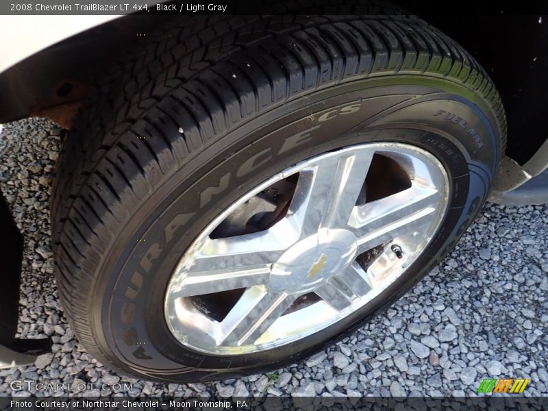 Black / Light Gray 2008 Chevrolet TrailBlazer LT 4x4