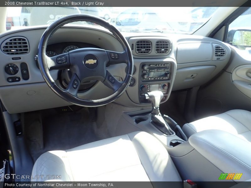 Black / Light Gray 2008 Chevrolet TrailBlazer LT 4x4