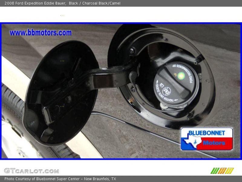 Black / Charcoal Black/Camel 2008 Ford Expedition Eddie Bauer