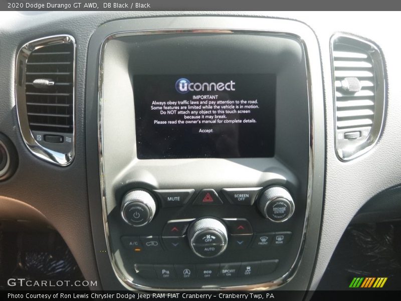 DB Black / Black 2020 Dodge Durango GT AWD
