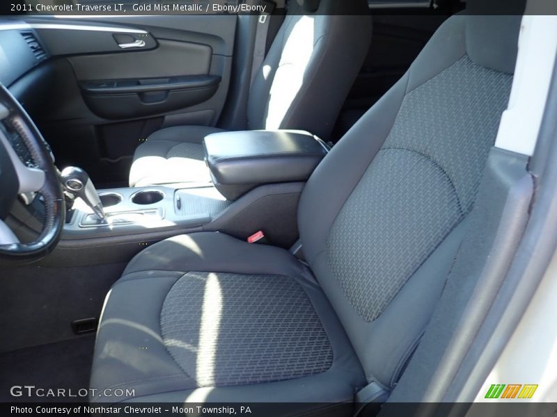 Gold Mist Metallic / Ebony/Ebony 2011 Chevrolet Traverse LT