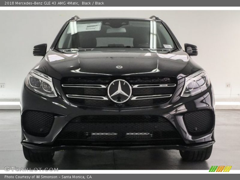 Black / Black 2018 Mercedes-Benz GLE 43 AMG 4Matic