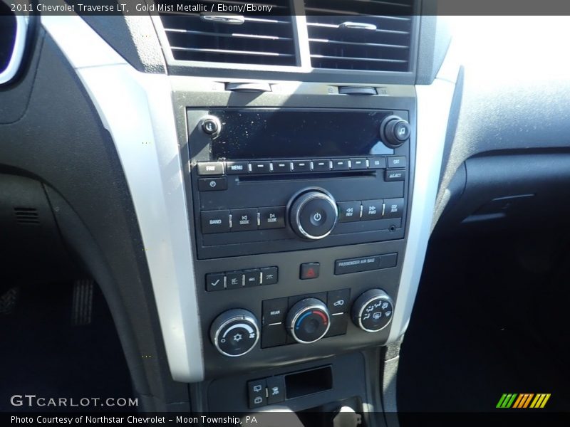 Gold Mist Metallic / Ebony/Ebony 2011 Chevrolet Traverse LT