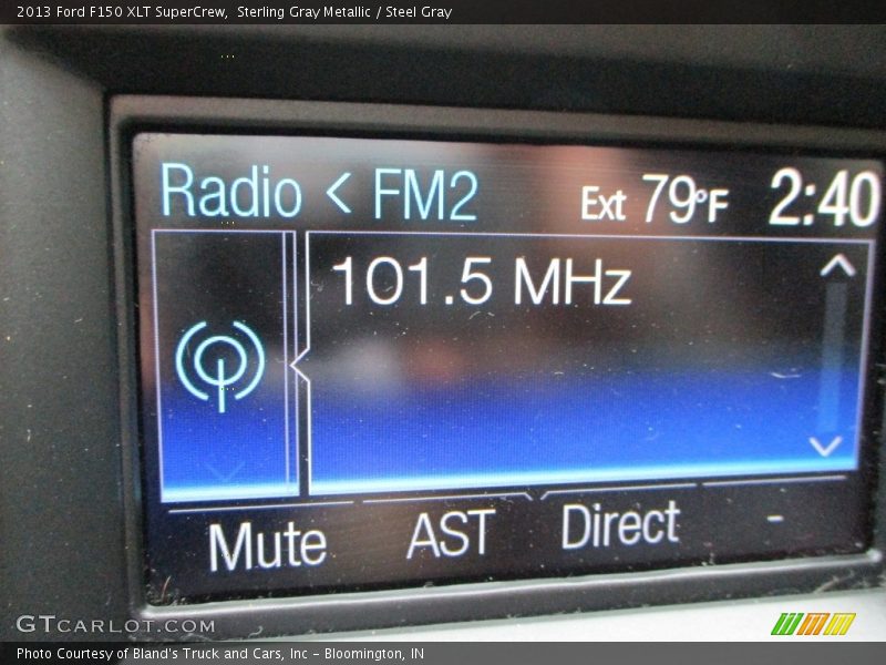 Sterling Gray Metallic / Steel Gray 2013 Ford F150 XLT SuperCrew