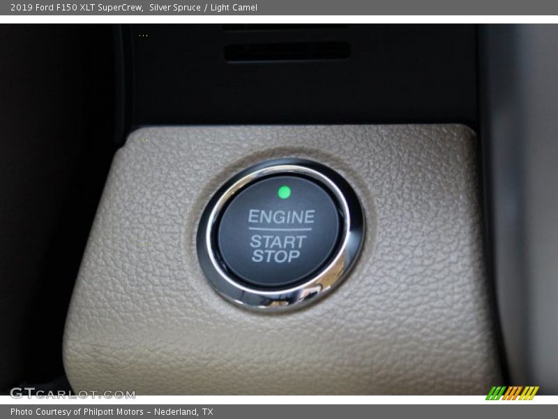 Silver Spruce / Light Camel 2019 Ford F150 XLT SuperCrew