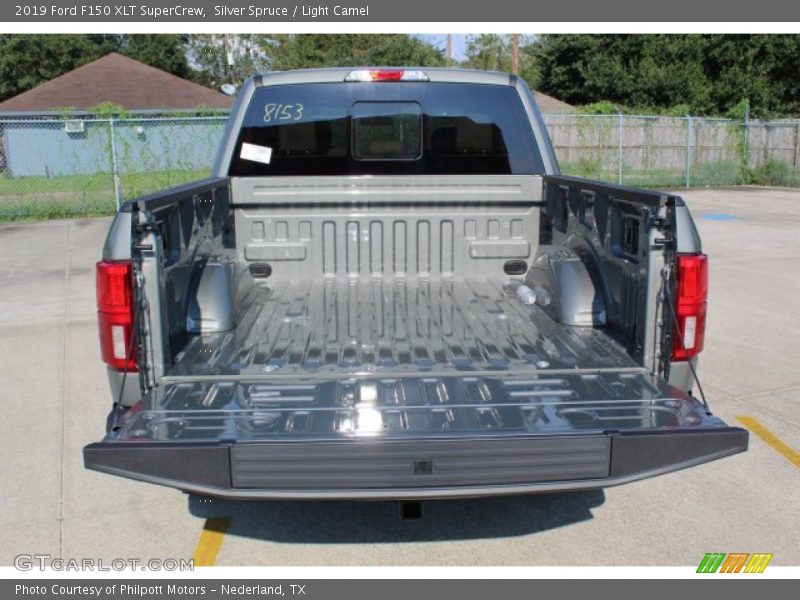Silver Spruce / Light Camel 2019 Ford F150 XLT SuperCrew