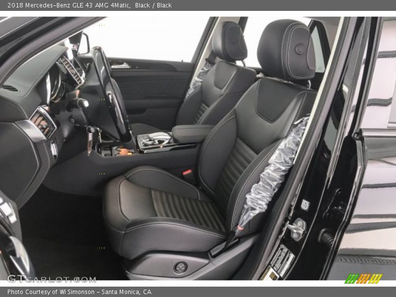 Black / Black 2018 Mercedes-Benz GLE 43 AMG 4Matic