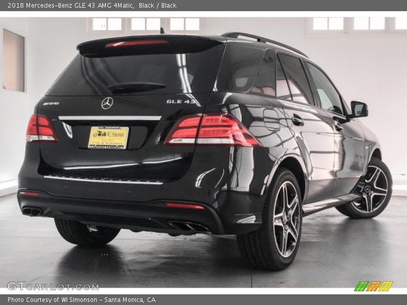 Black / Black 2018 Mercedes-Benz GLE 43 AMG 4Matic
