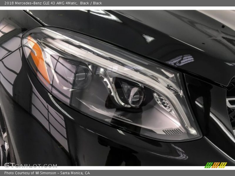 Black / Black 2018 Mercedes-Benz GLE 43 AMG 4Matic