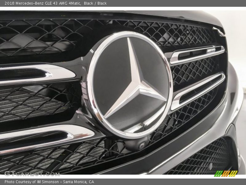 Black / Black 2018 Mercedes-Benz GLE 43 AMG 4Matic