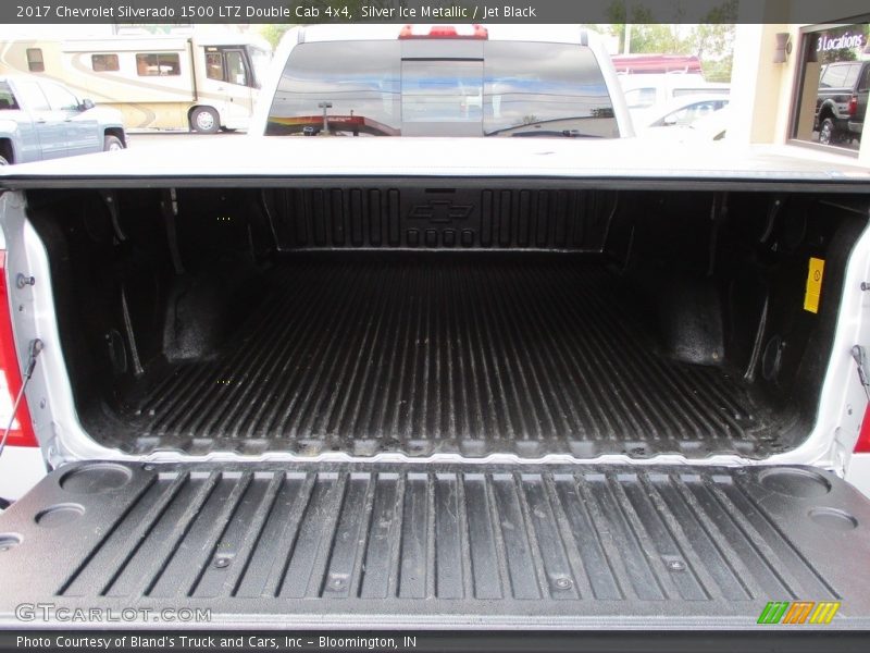 Silver Ice Metallic / Jet Black 2017 Chevrolet Silverado 1500 LTZ Double Cab 4x4