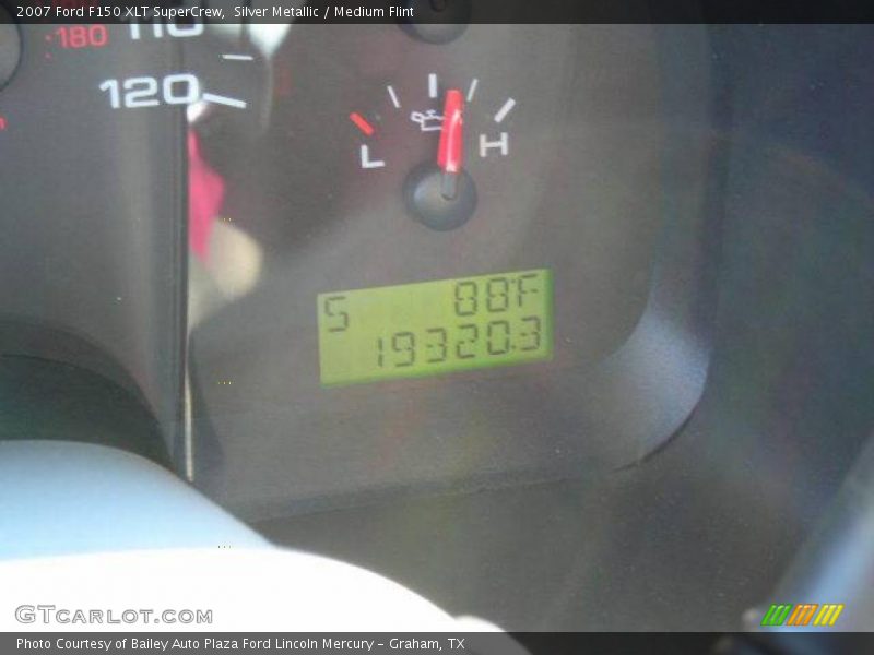 Silver Metallic / Medium Flint 2007 Ford F150 XLT SuperCrew