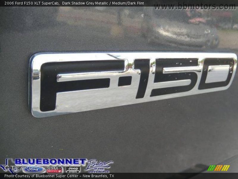 Dark Shadow Grey Metallic / Medium/Dark Flint 2006 Ford F150 XLT SuperCab