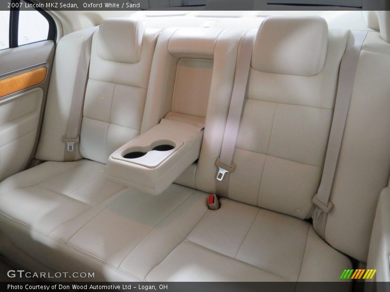 Oxford White / Sand 2007 Lincoln MKZ Sedan