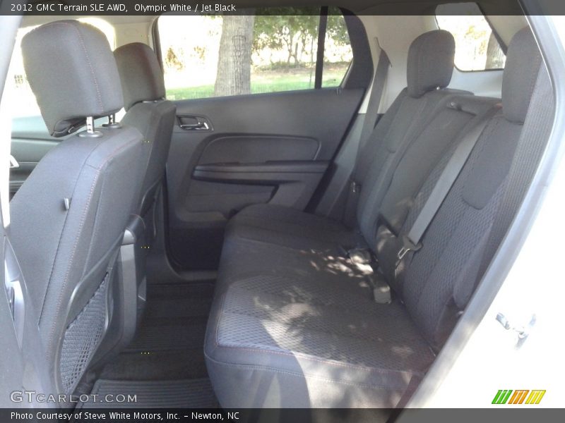 Olympic White / Jet Black 2012 GMC Terrain SLE AWD