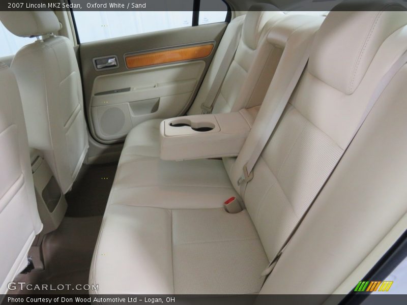 Oxford White / Sand 2007 Lincoln MKZ Sedan