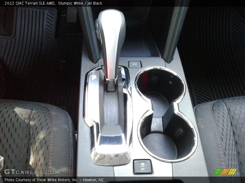 Olympic White / Jet Black 2012 GMC Terrain SLE AWD