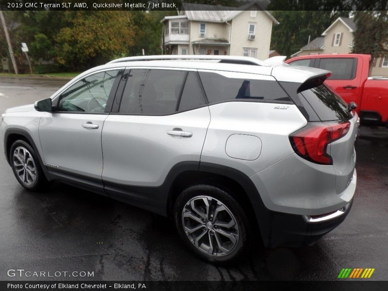 Quicksilver Metallic / Jet Black 2019 GMC Terrain SLT AWD