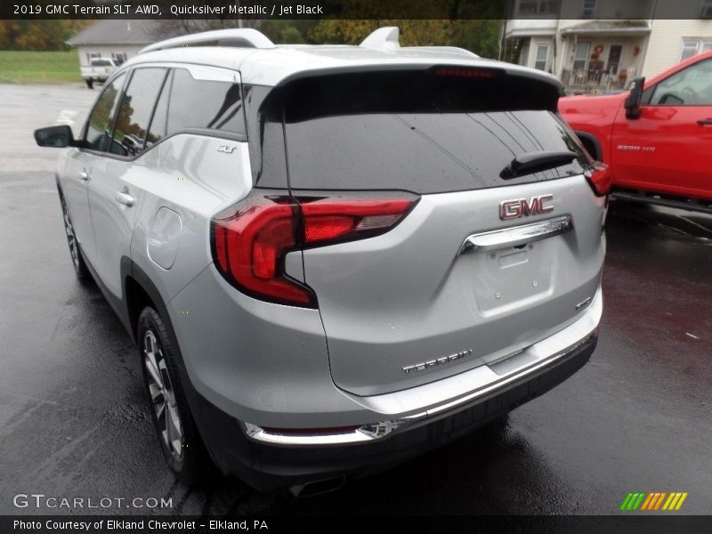 Quicksilver Metallic / Jet Black 2019 GMC Terrain SLT AWD