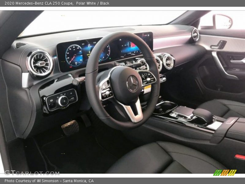 Polar White / Black 2020 Mercedes-Benz CLA 250 Coupe