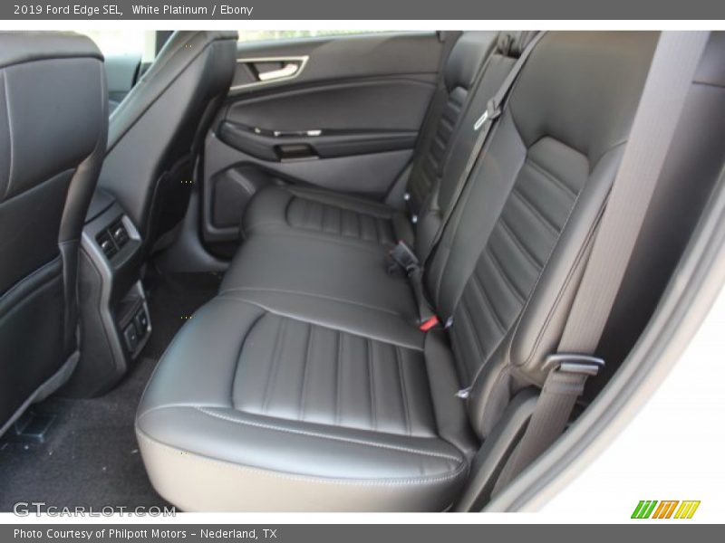 White Platinum / Ebony 2019 Ford Edge SEL