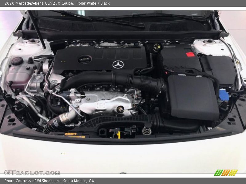 Polar White / Black 2020 Mercedes-Benz CLA 250 Coupe