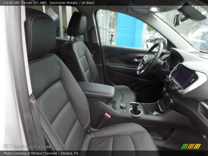 Quicksilver Metallic / Jet Black 2019 GMC Terrain SLT AWD