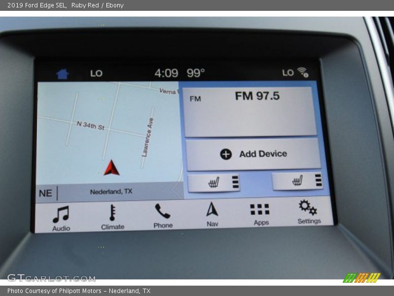 Ruby Red / Ebony 2019 Ford Edge SEL
