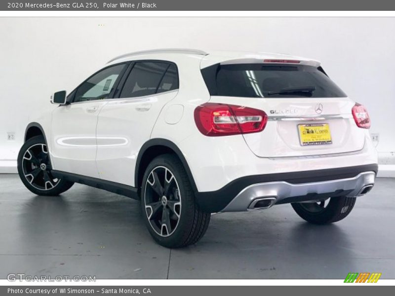 Polar White / Black 2020 Mercedes-Benz GLA 250