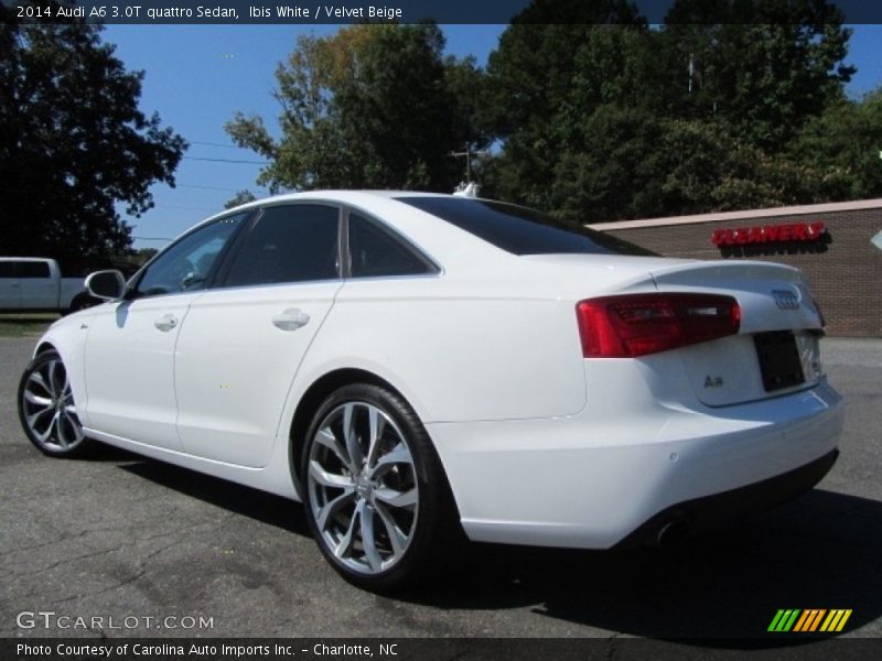 Ibis White / Velvet Beige 2014 Audi A6 3.0T quattro Sedan