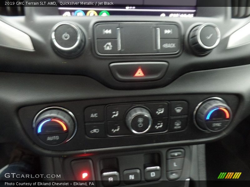 Quicksilver Metallic / Jet Black 2019 GMC Terrain SLT AWD