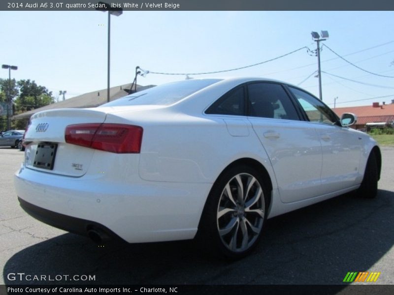 Ibis White / Velvet Beige 2014 Audi A6 3.0T quattro Sedan
