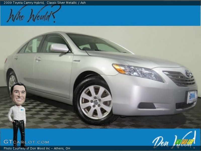 Classic Silver Metallic / Ash 2009 Toyota Camry Hybrid