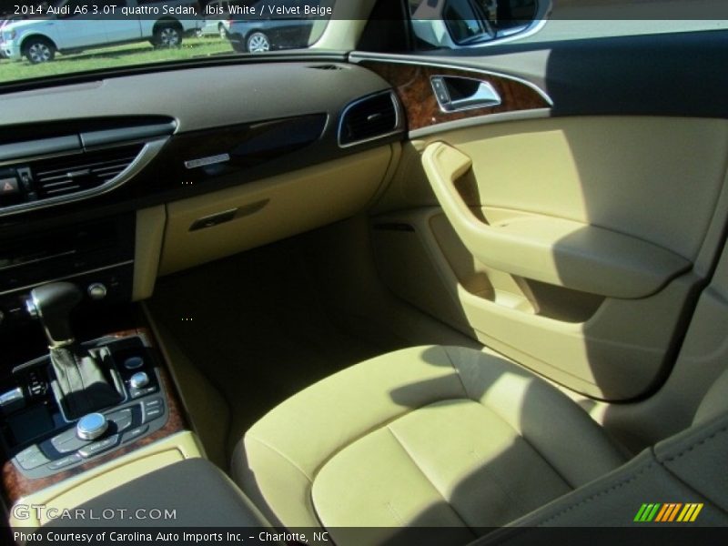 Ibis White / Velvet Beige 2014 Audi A6 3.0T quattro Sedan