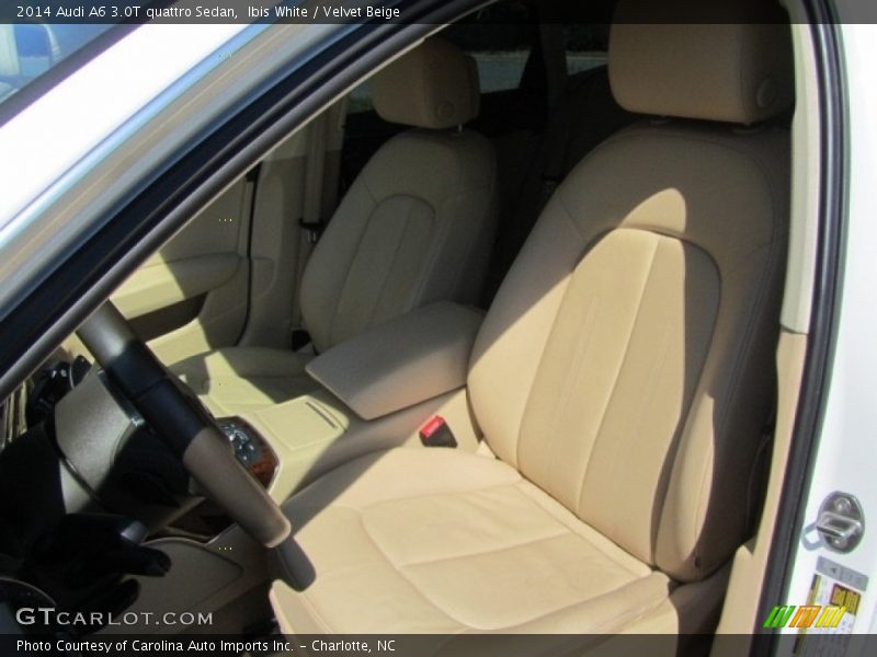 Ibis White / Velvet Beige 2014 Audi A6 3.0T quattro Sedan